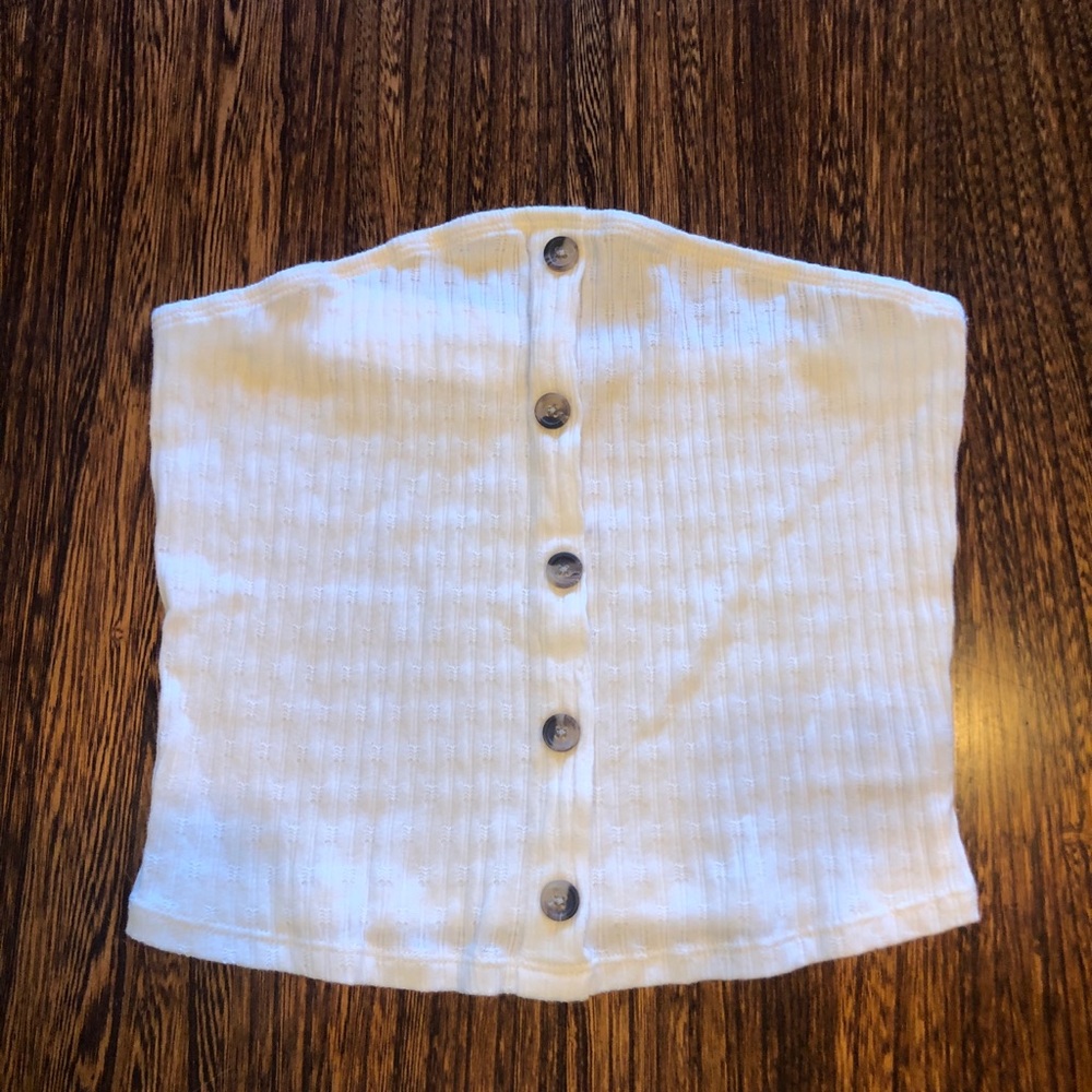 White tube top